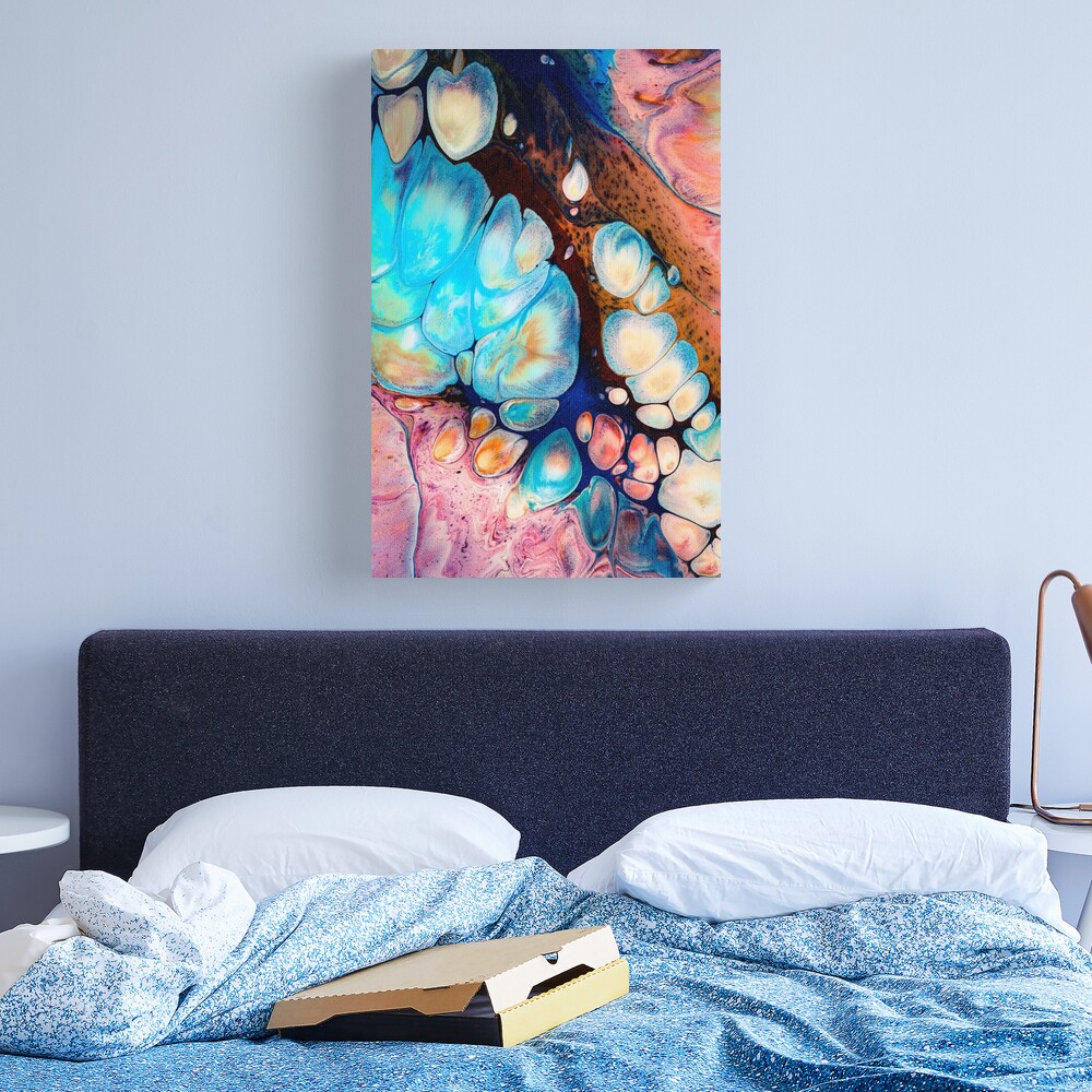 Fantasy World - Original Abstract Fluid Art Painting