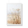 Neutral Botanical Dried Prairie Grass 1 of 3 | Framed Poster