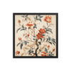 Vintage Floral Motifs with Flowers 01 | Framed Poster