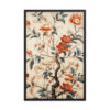 Vintage Floral Motifs with Flowers 01 | Framed Poster