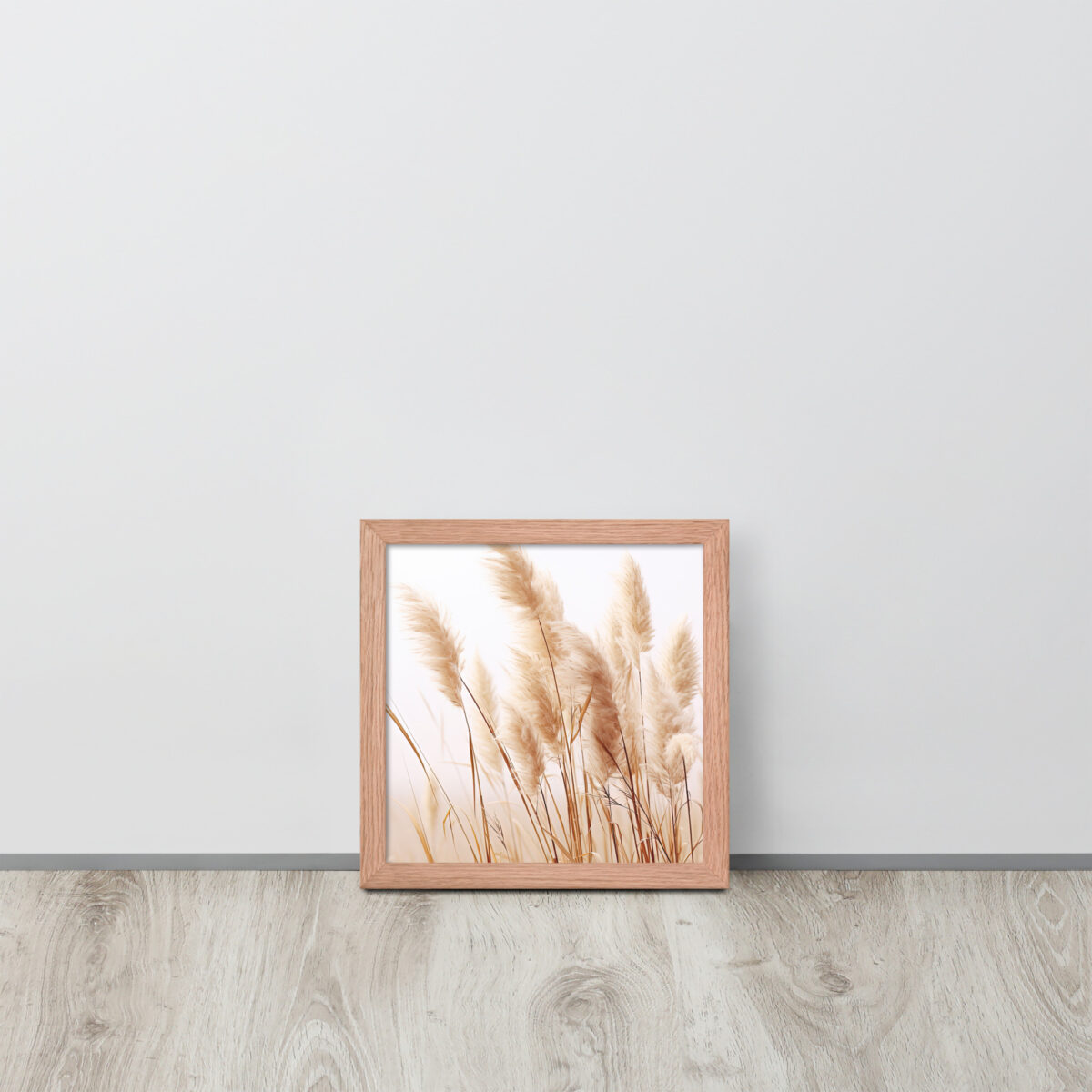 Dried Prairier Pampas Grass | Framed Poster