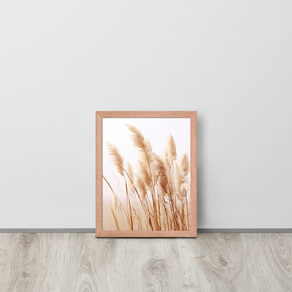 Dried Prairier Pampas Grass | Framed Poster