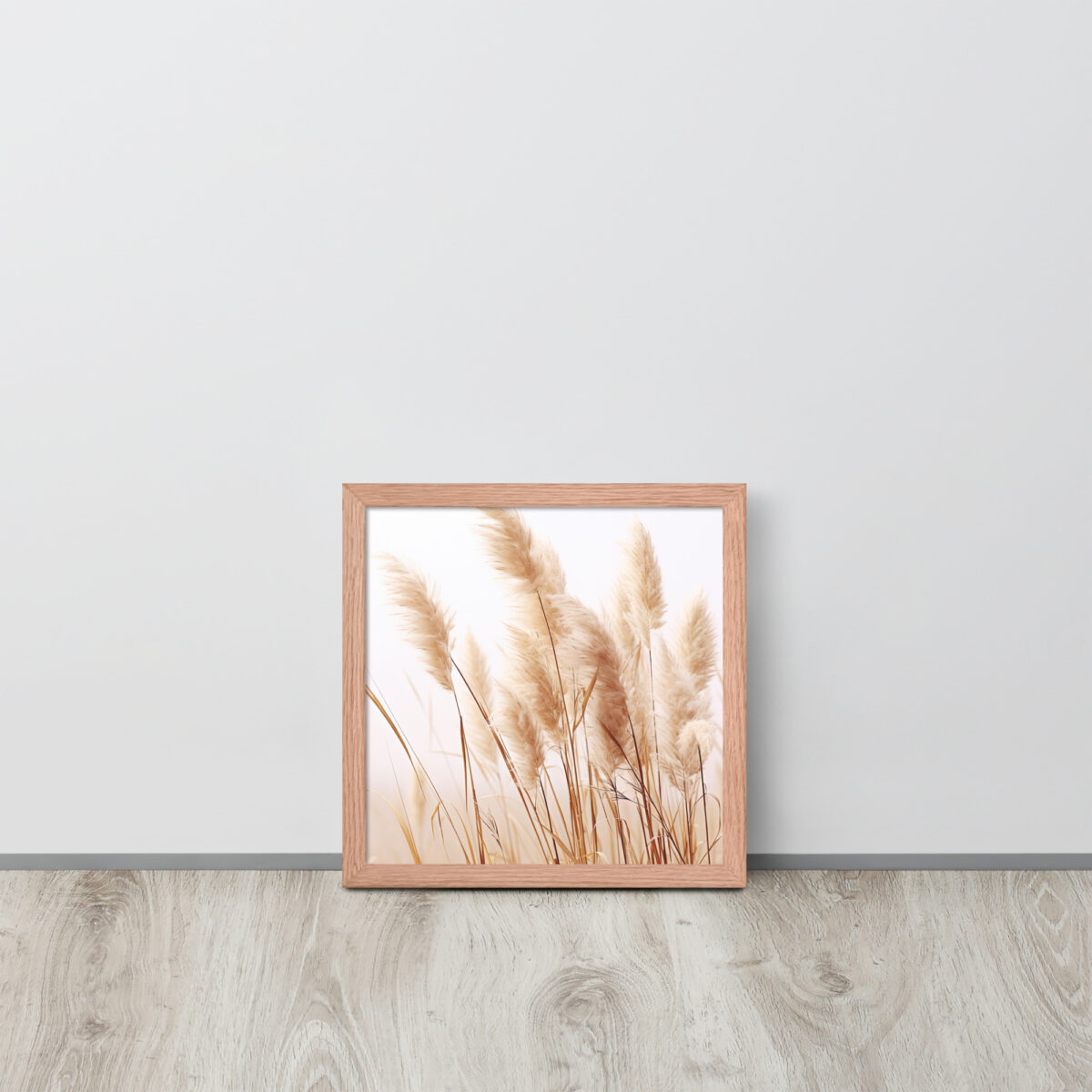 Dried Prairier Pampas Grass | Framed Poster