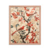 Vintage Floral Motifs with Birds 02 | Framed poster