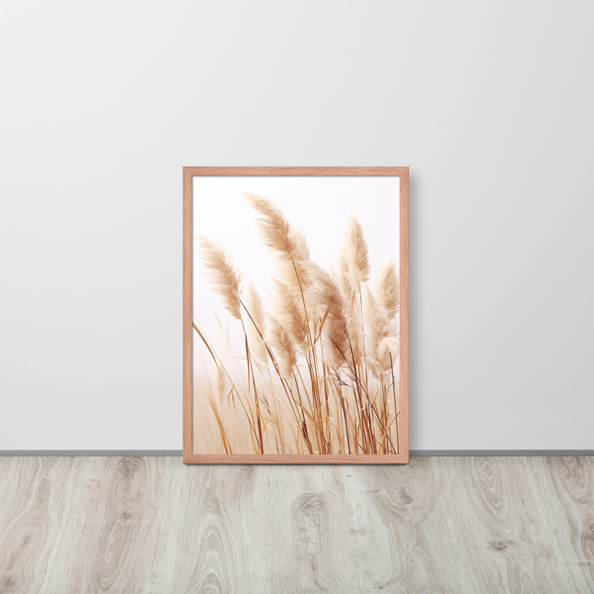 Dried Prairier Pampas Grass | Framed Poster