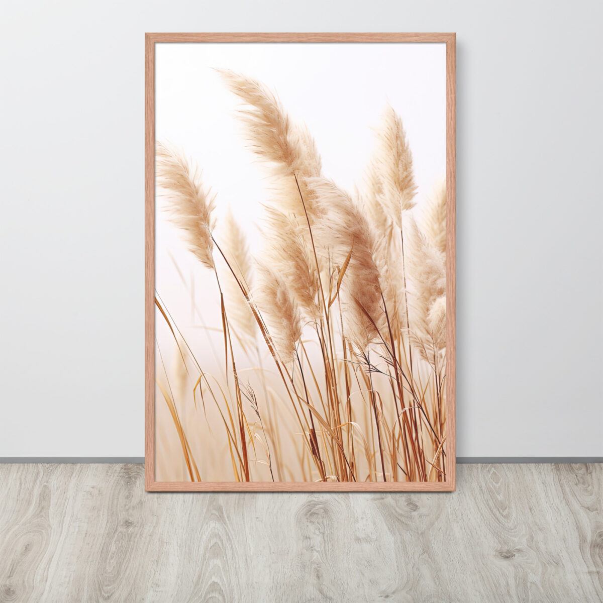 Dried Prairier Pampas Grass | Framed Poster