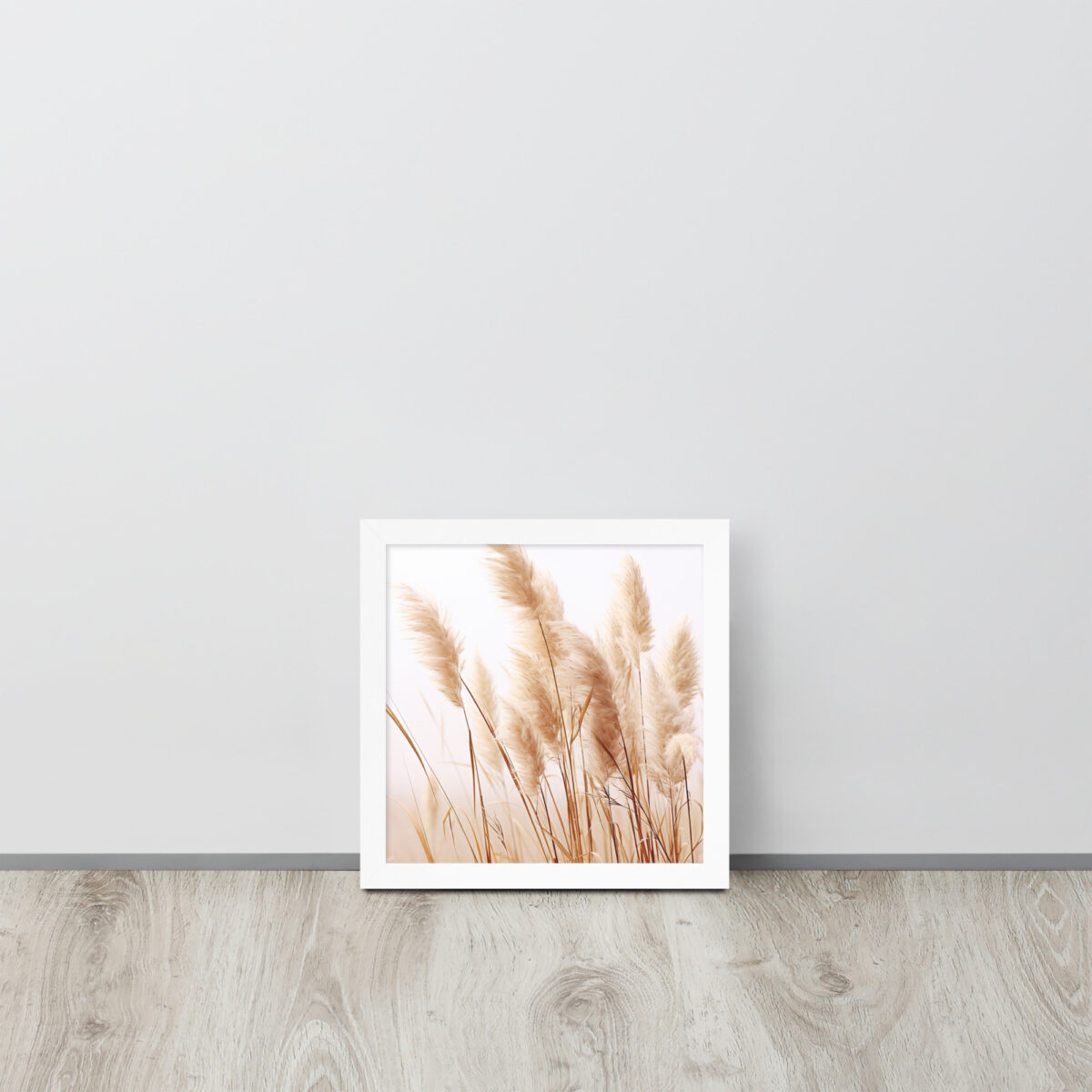 Dried Prairier Pampas Grass | Framed Poster
