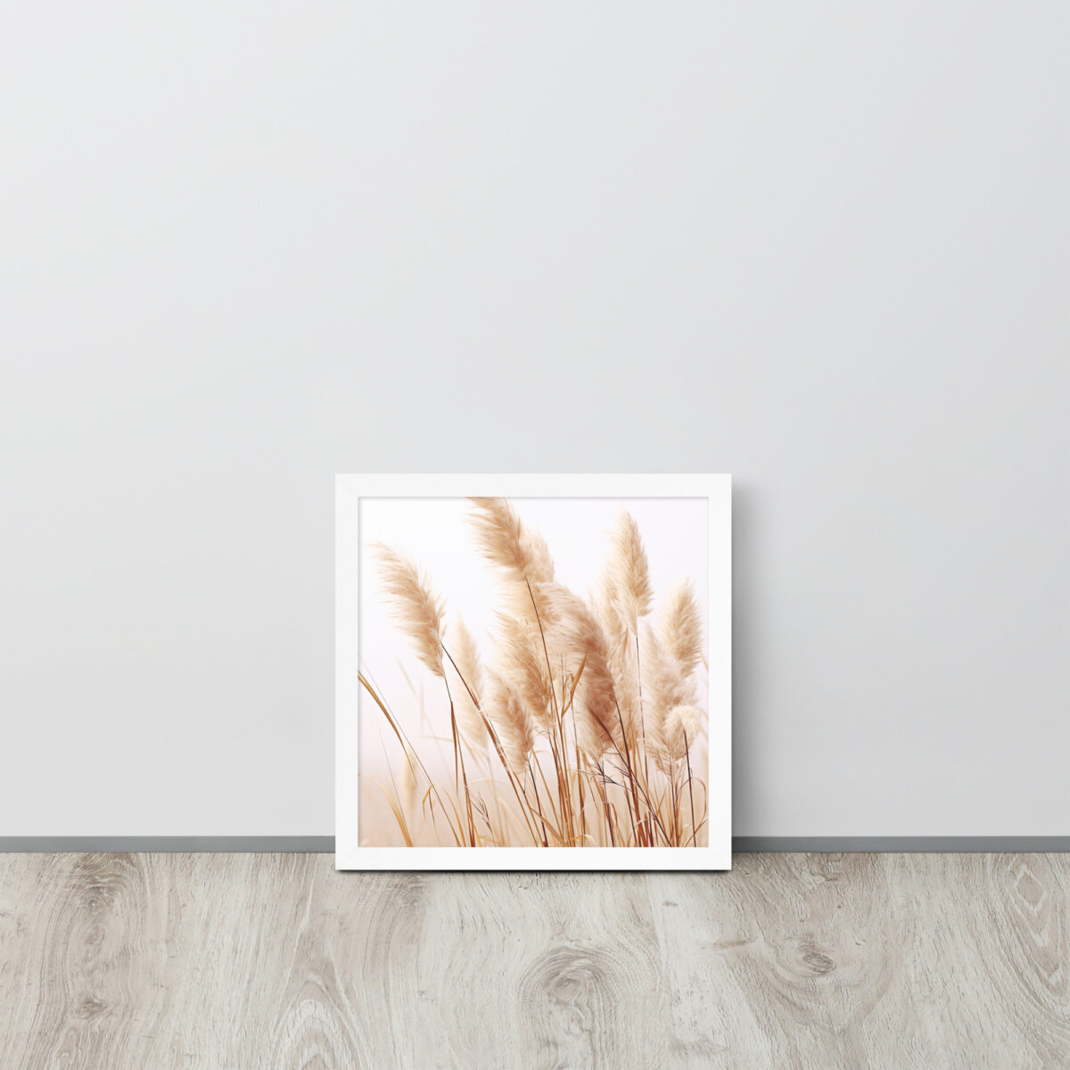 Dried Prairier Pampas Grass | Framed Poster