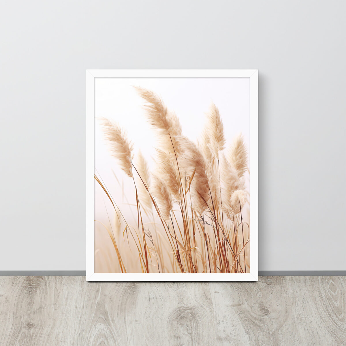 Dried Prairier Pampas Grass | Framed Poster