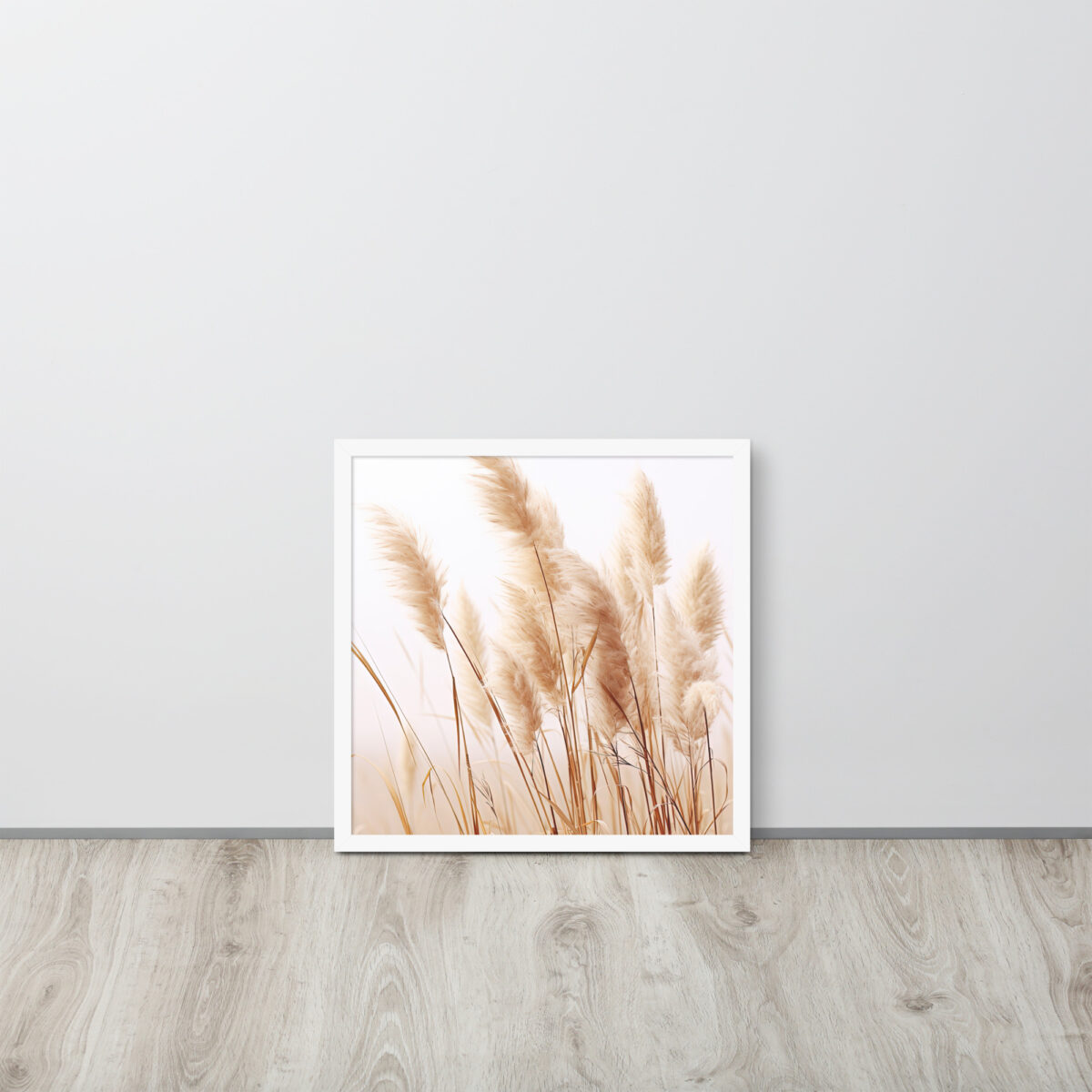 Dried Prairier Pampas Grass | Framed Poster