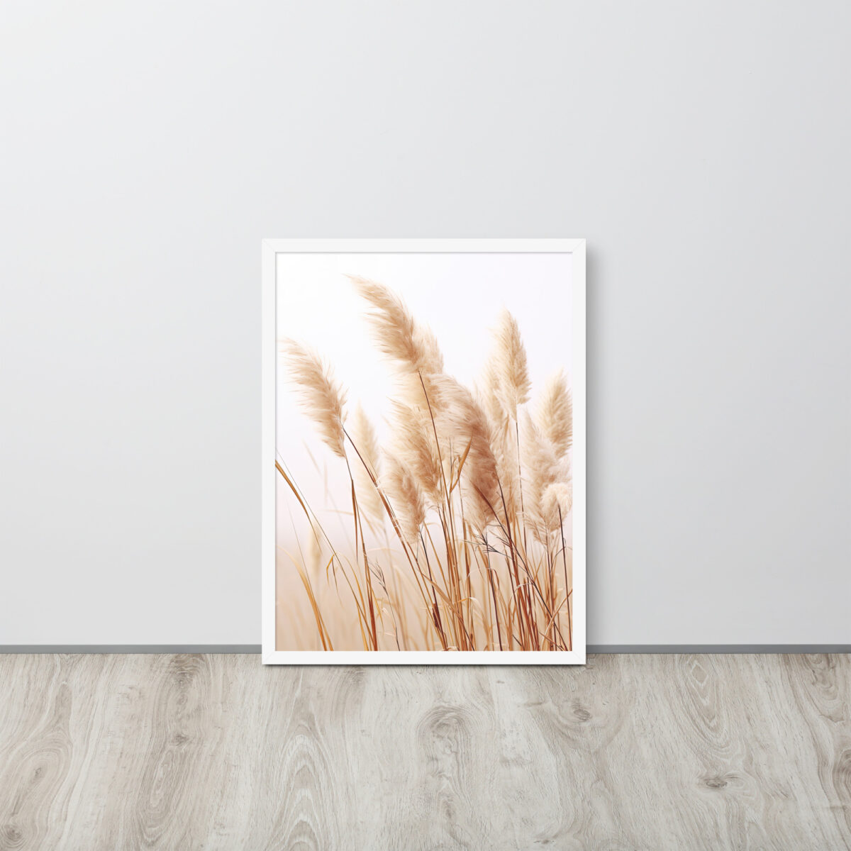 Dried Prairier Pampas Grass | Framed Poster