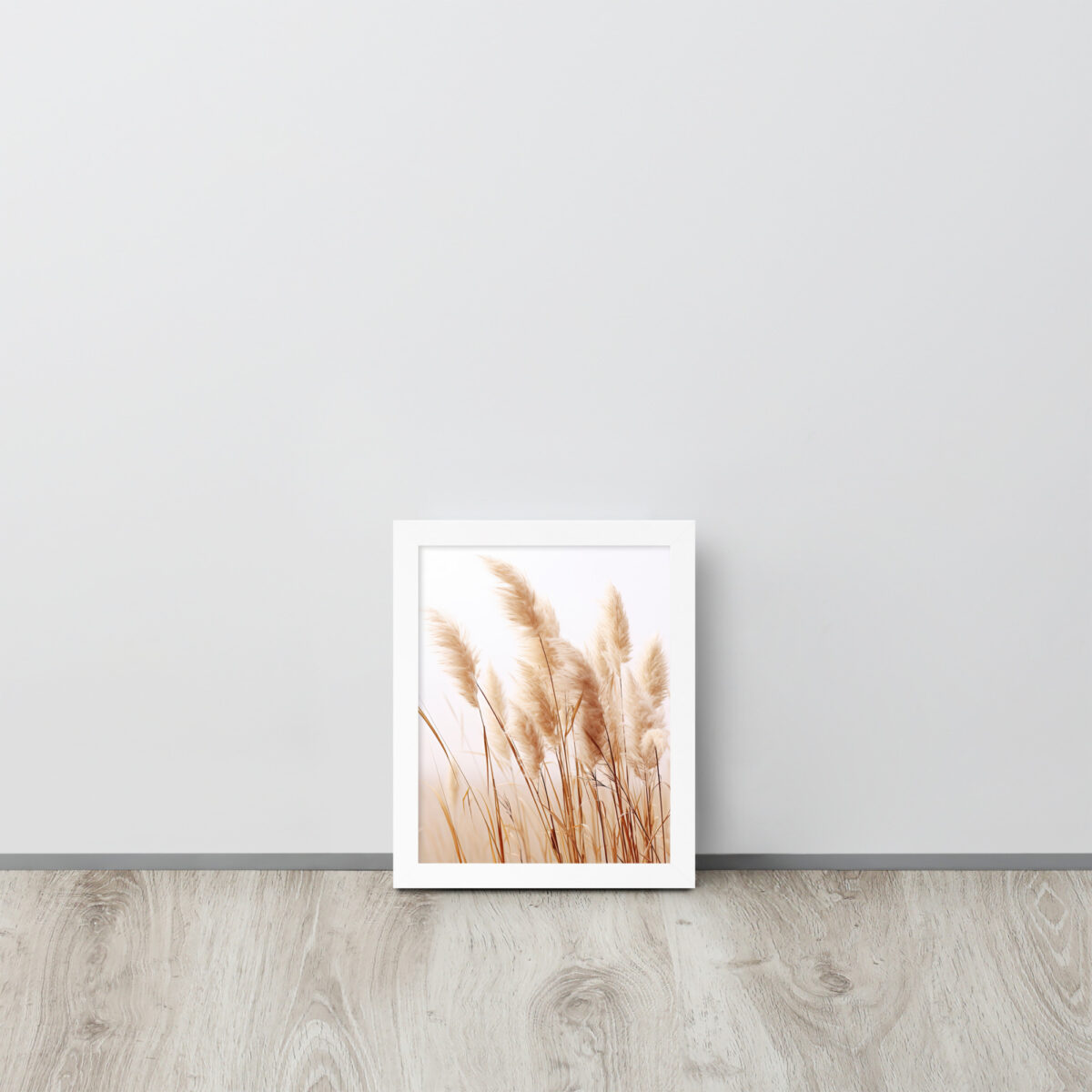 Dried Prairier Pampas Grass | Framed Poster