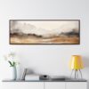 Coastal Serenity at Dusk: Fog | Framed Gallery Canvas