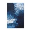 Icy Currents Blue Abstract Art | Gallery Wrapped Canvas