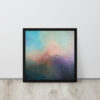 Alpenglow Mirage - Abstract Acrylic Painting | Framed Canvas Print