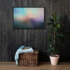 Alpenglow Mirage - Abstract Acrylic Painting | Framed Canvas Print