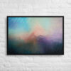 Alpenglow Mirage - Abstract Acrylic Painting | Framed Canvas Print