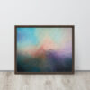 Alpenglow Mirage - Abstract Acrylic Painting | Framed Canvas Print