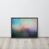 Alpenglow Mirage - Abstract Acrylic Painting | Framed Canvas Print