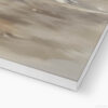 Canvas Edge Closeup of Two Horses Running on the Beach Wall Art - 3x1 Aspect Ratio - Floating Frame Canvas