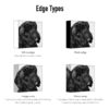 Wrapped Canvas Edge Types: white or black edge, image wrap, mirror wrap